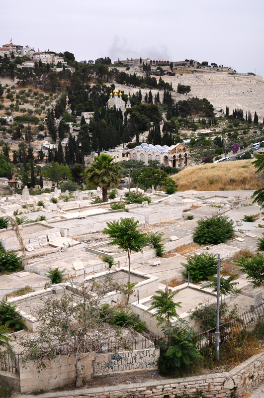 Arab Cemetary, Orthodox Church & Mount of Olives