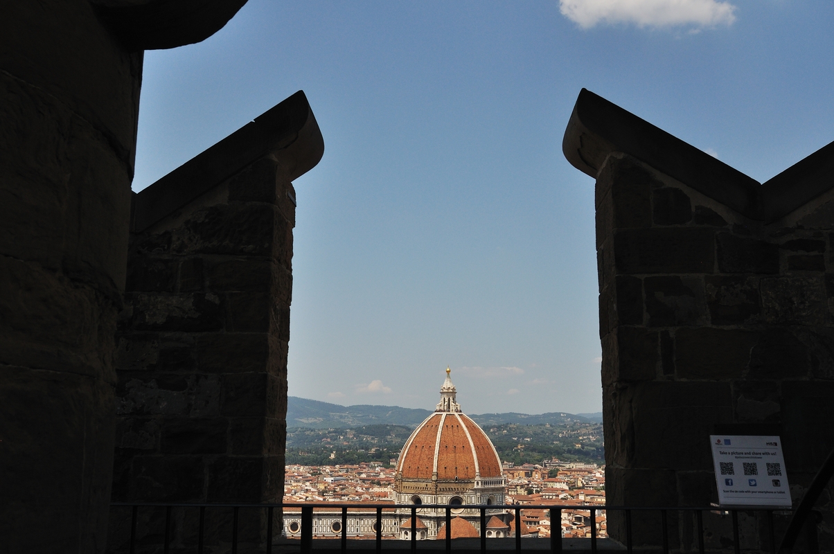 Duomo vu du sommet de la tour