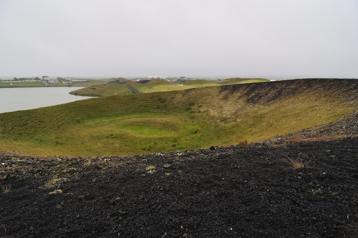 Pseudo-cratères à Skutustadir - Islande