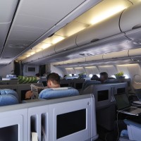 Vue de la partie Business Class